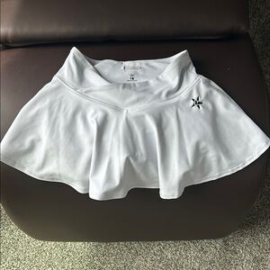 Rebel Cheer White athletic Skort